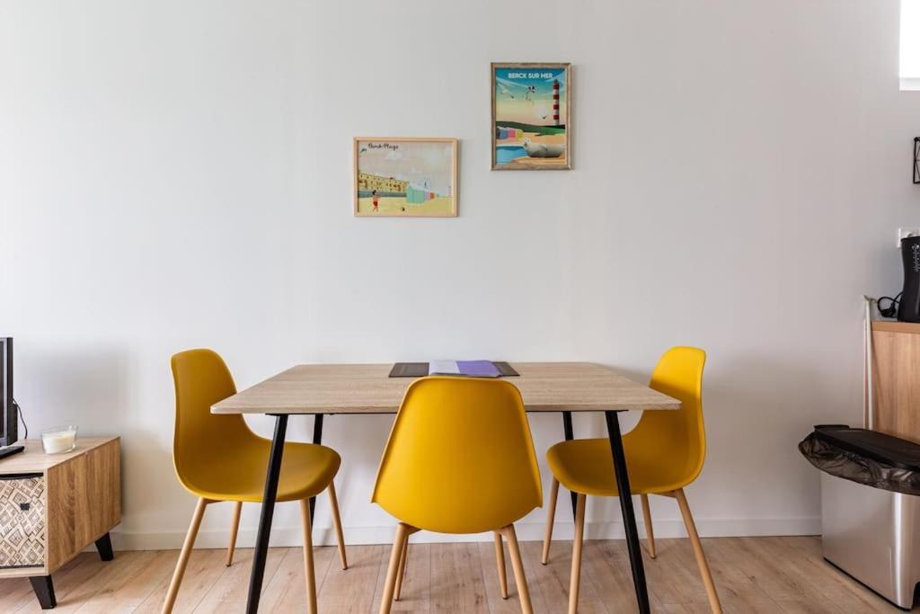 Studio Au Coeur De La Baie Berck Buitenkant foto